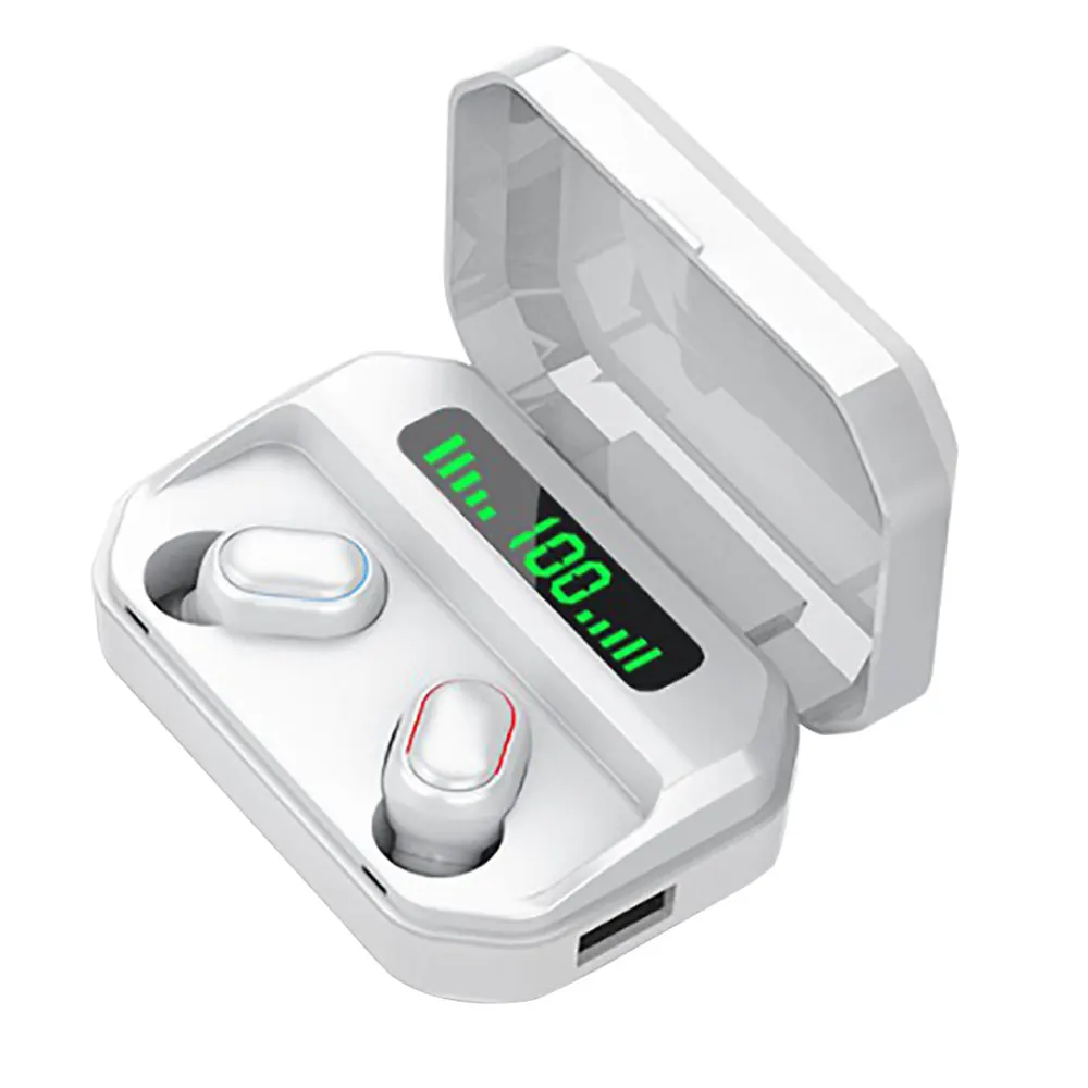 High Quality Low Price Earphones BT5.0 Earphone Wireless Sport Headphone for TWS Touch Headbuds with Mini Earphone Case