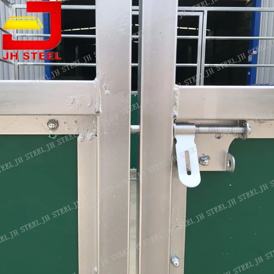 Cheap Galvanized Temporary Mobile Horse Stable Stall Fence Panel Manufacturer