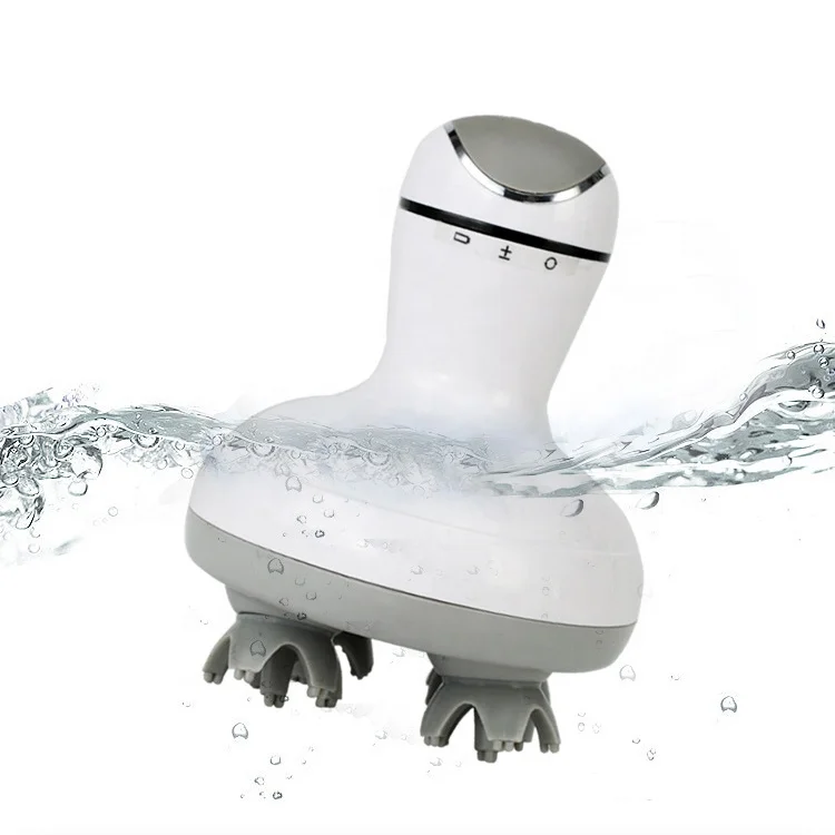 Cat Smart Handy Automatic Silicone Rechargeable Electric Machine Scalp Head Massager