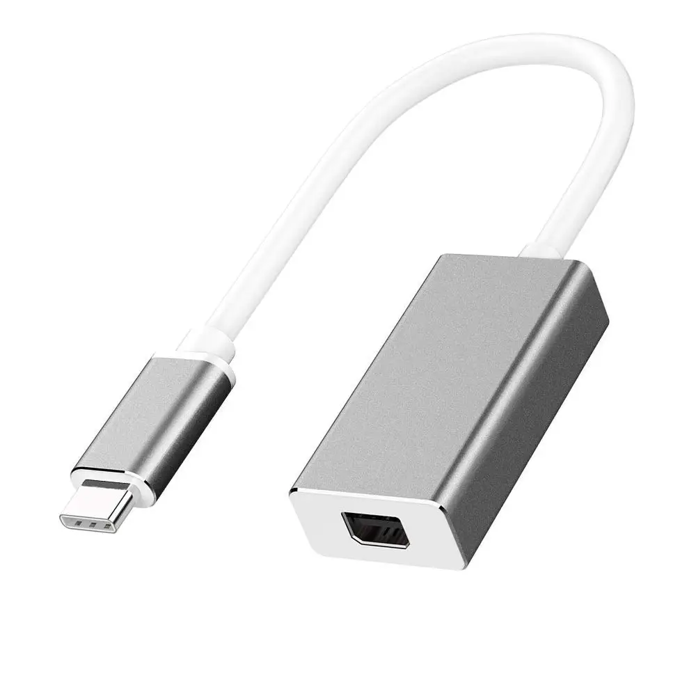 adaptateur dp mini display port hub usb-c type-c usb3.1 type c to mini dp 4K 60hz adapter cable