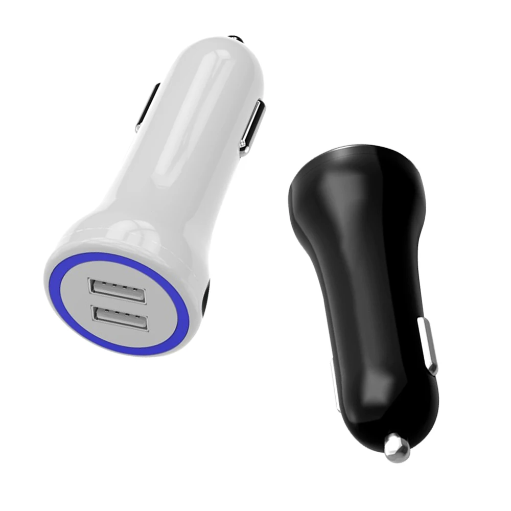 Car Charger, Mini 24W 4.8A Dual USB Car Charger, PowerDrive  Car Adapter Cigarette Lighter Car Phone Charger for mobile phones