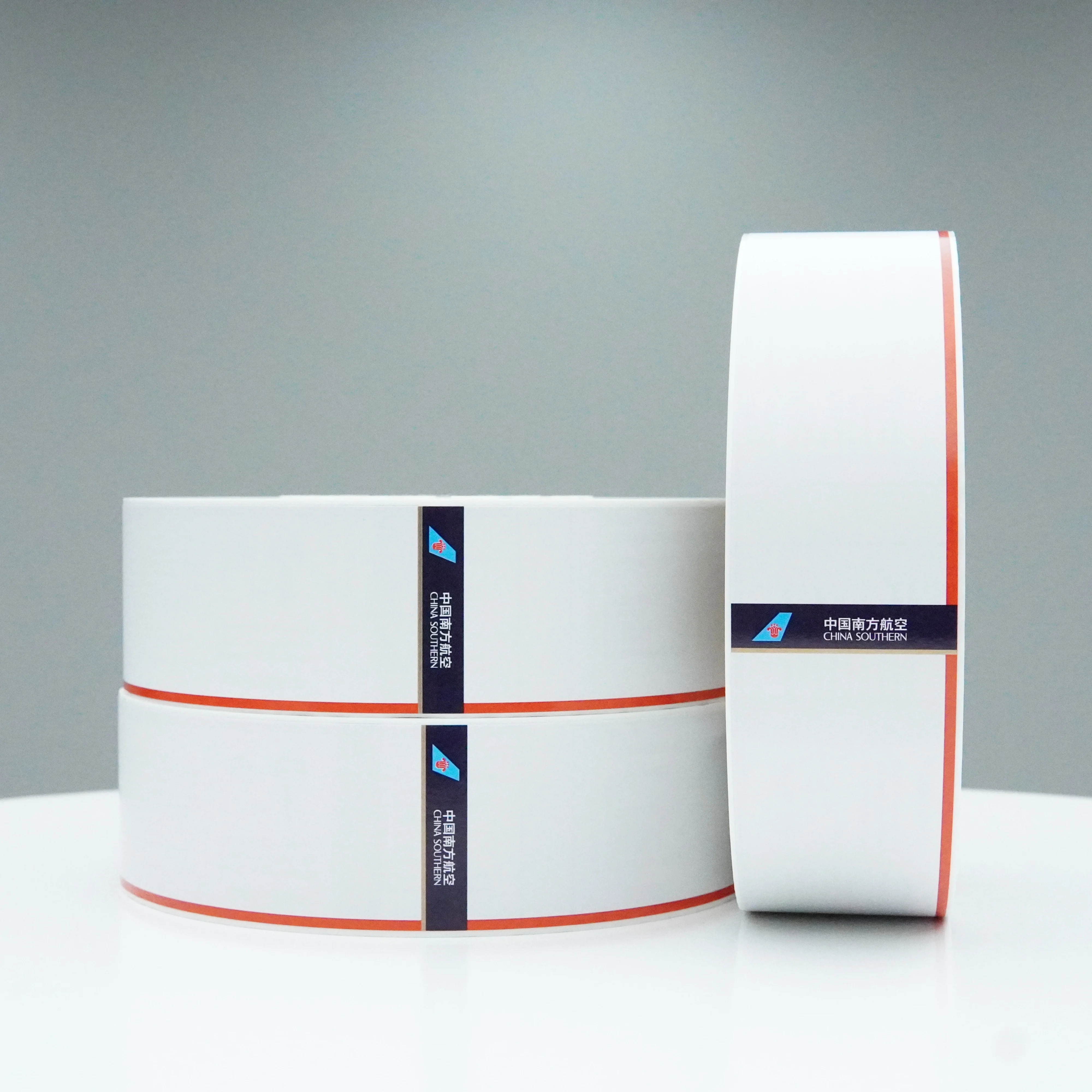 Factory Printing Service RFID tag Thermal Paper Airline RFID Baggage tag.