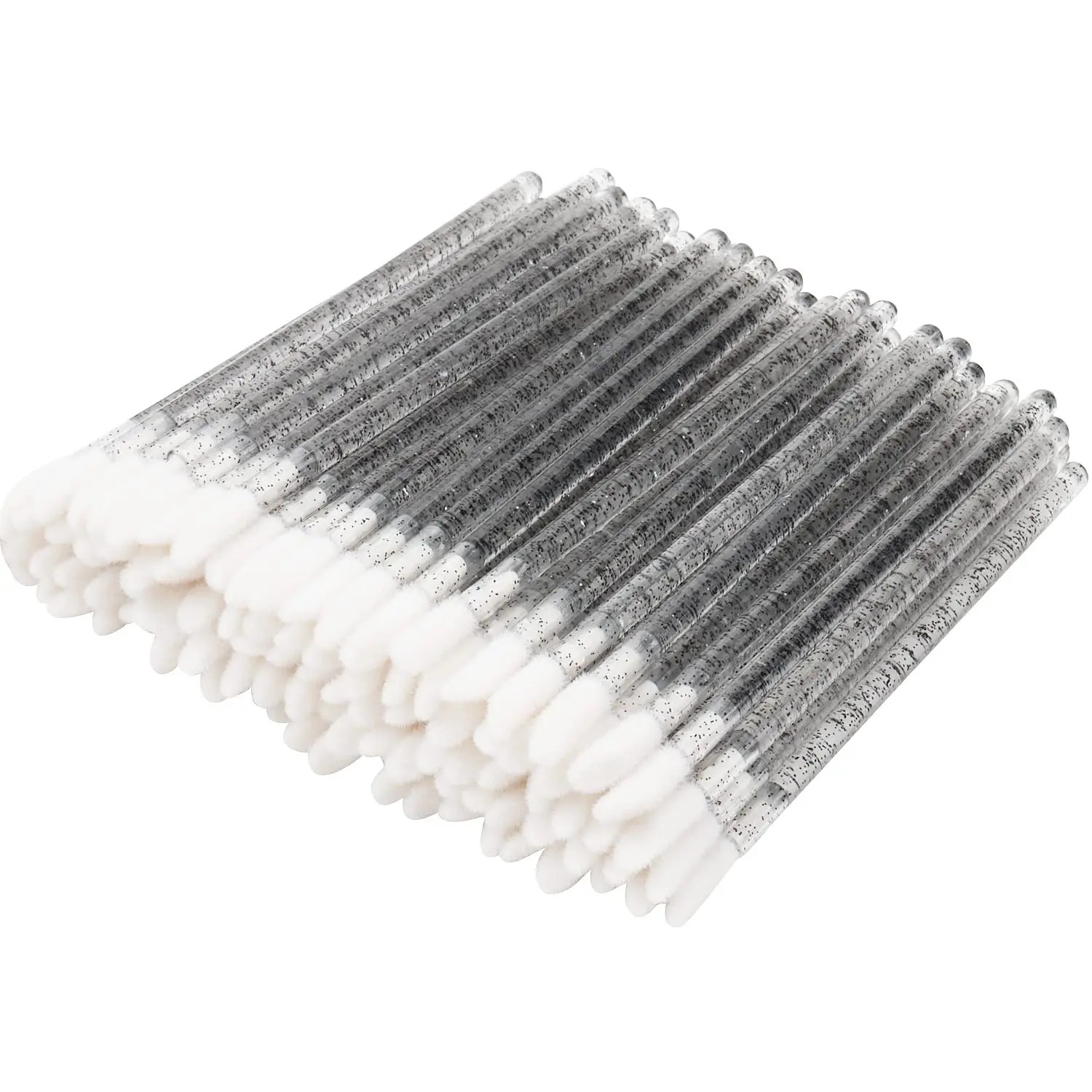 Lip Brush Disposable Lip Gloss Stick Lipstick Applicator Crystal Handle Eyeshadow Mascara Brush Makeup And Remover Tool