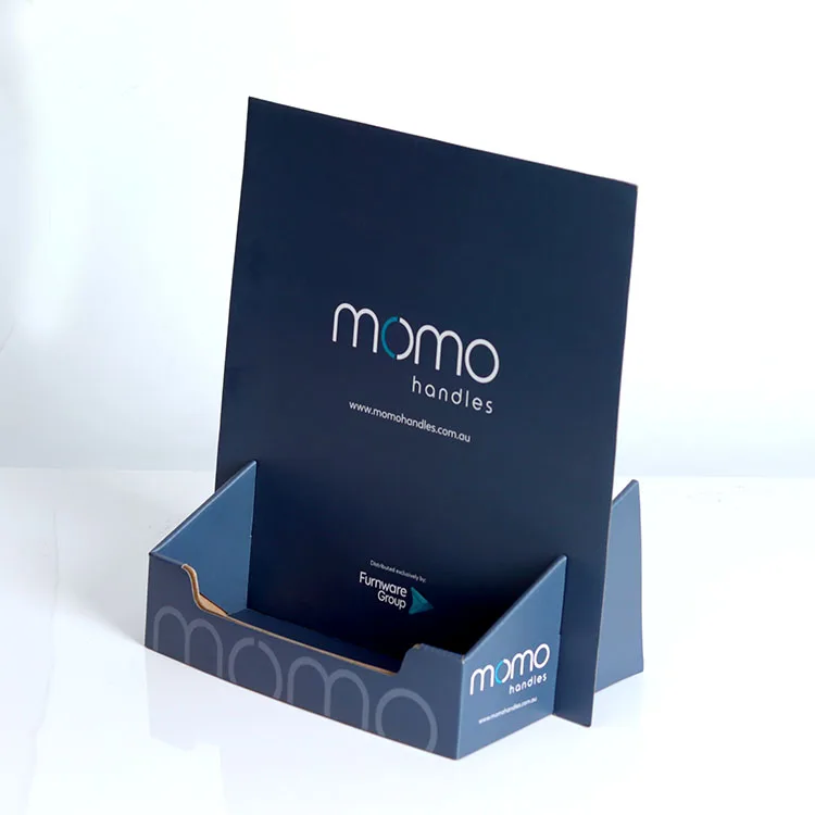 custom cardboard cheap innovative paper counter display cardboard brochure display boxes brochure flyer holder A3 A4 A5 size