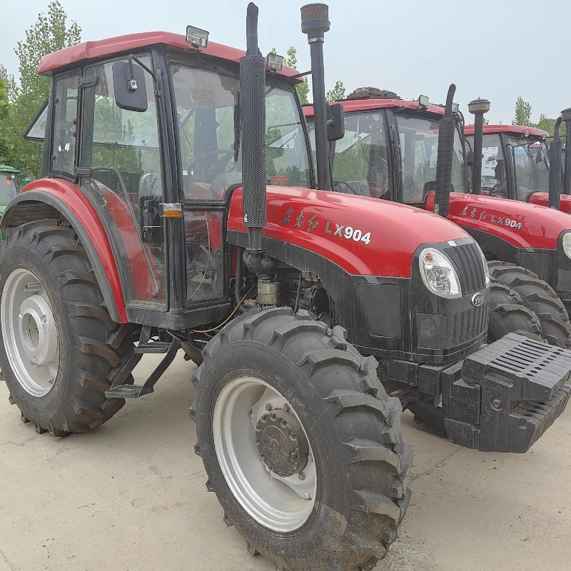 2016 hot selling fairly used YTO LX904 90HP Horse power farm tractor available for sale