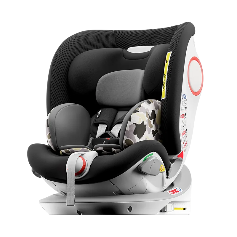 
I-Size Black 40-125cm With Isofix&Top Tether Baby Car Seats M173A 