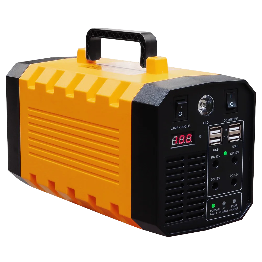 180W 200W 300W 500W Solar Generator Lifepo4 Rental Power Bank 110V 220V Portable Power Station With Solar Panels