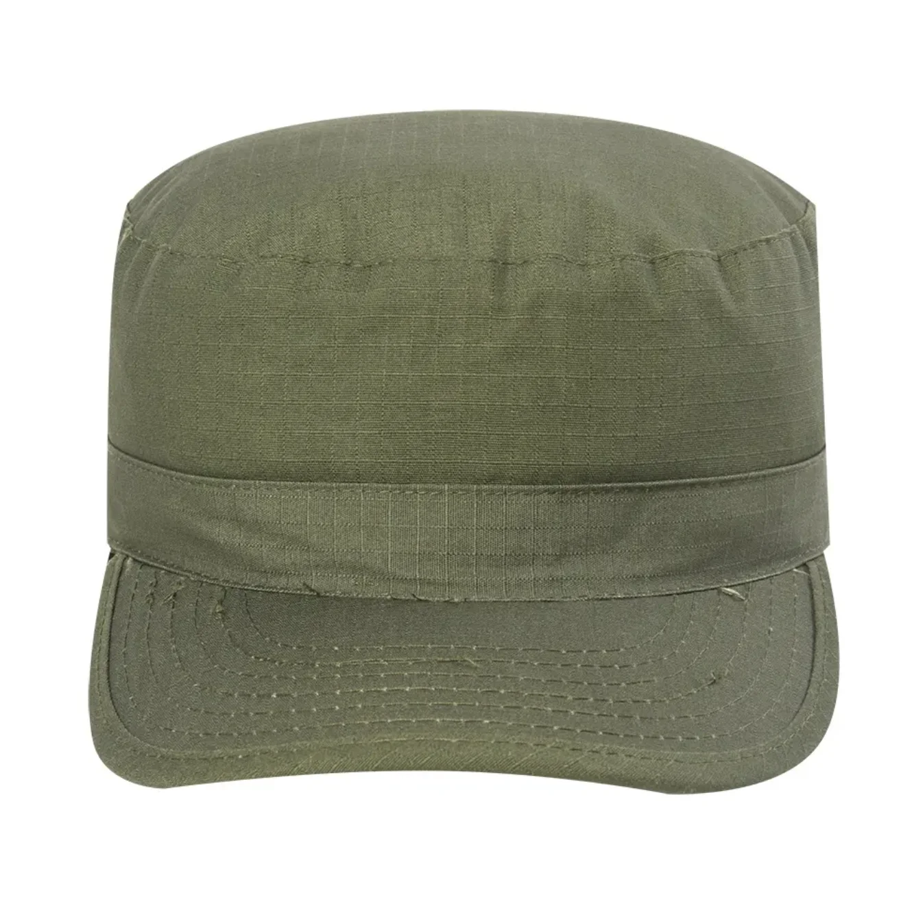 Wholesale Custom Polyester cotton Kuwait Olive Green hat tactical hat