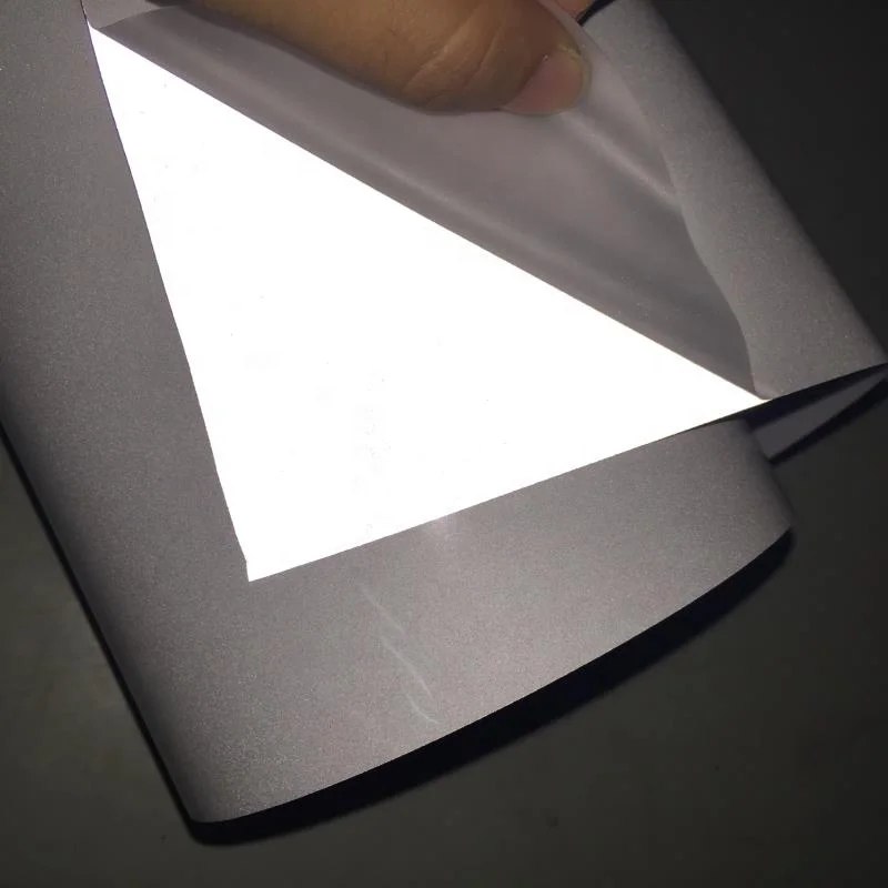 1M*50M Silver Reflective Heat Transfer Vinyl for Clothing