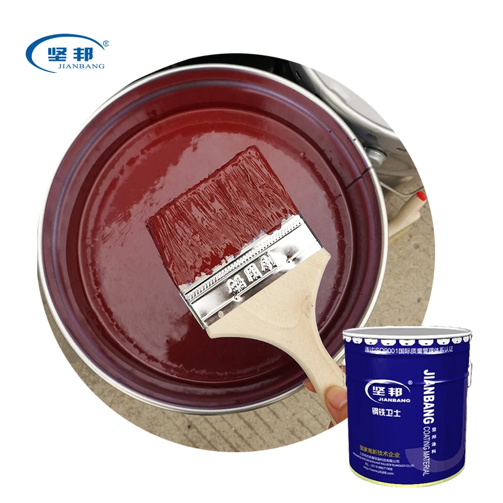 Factory Price Alkyd Iron Red Oxide Anti-rust  Paint for Metal Protection