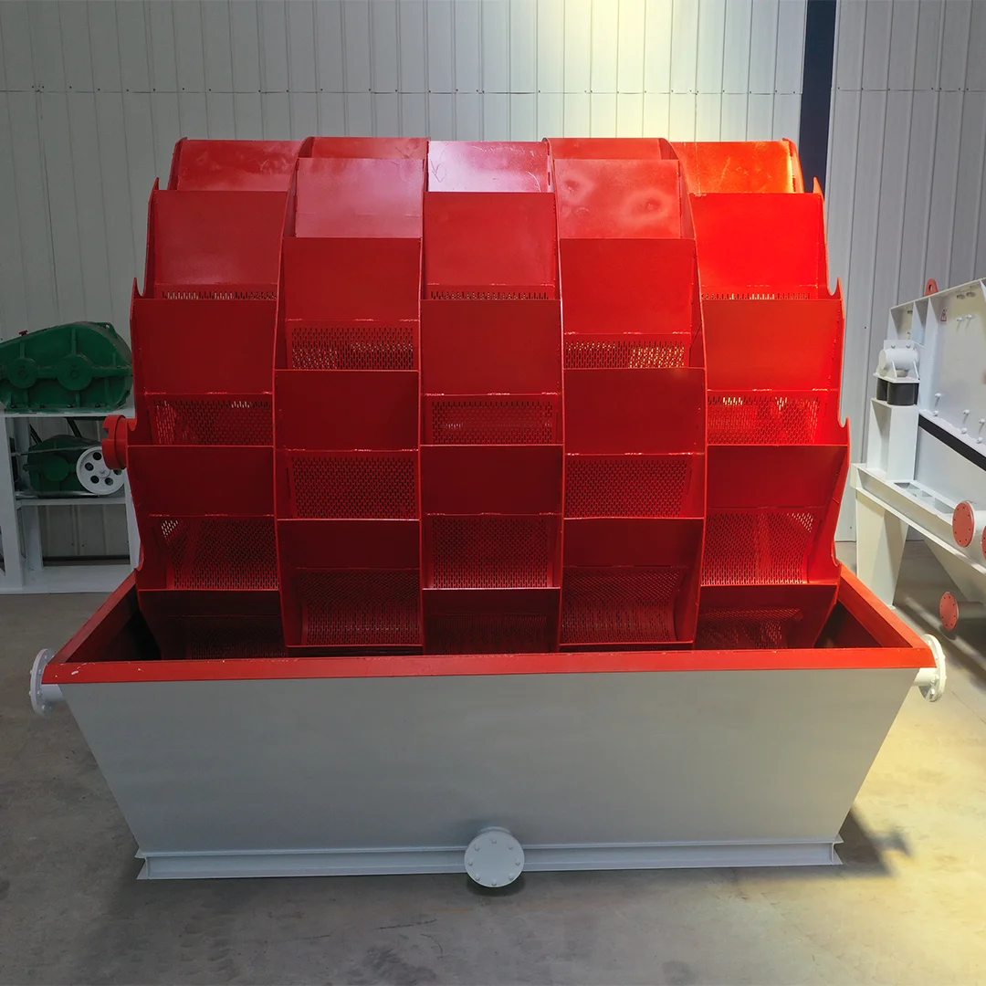 New Tech Mining Equipment Bucket Wheel Sand Washing Machine For Sale