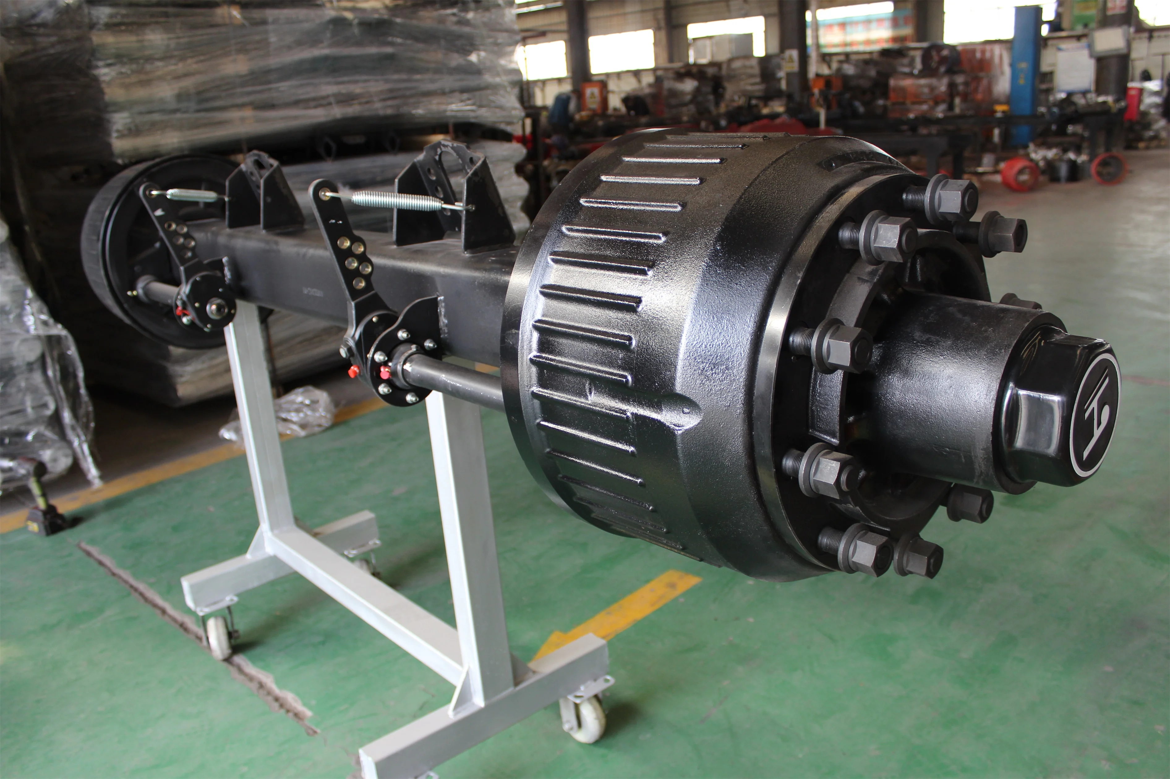 LUEN 2024 different model 10.5T 13T 14T 16T 20T  German Type Axle In Truck Trailer Semi Trailer Parts For Sale