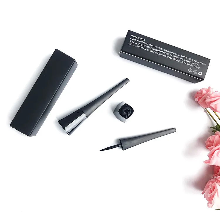 Hot Selling Wholesale Liquid Eyeliner Matte Vegan Waterproof Long Lasting Own Brand Eiffel Tower Liquid Eyeliner