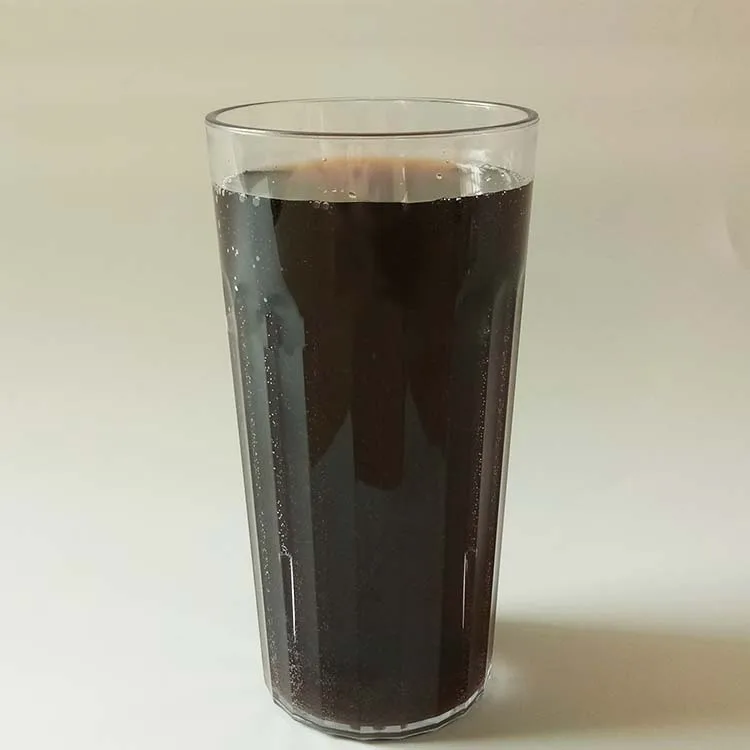 BPA Free Non-slip Stripe Reusable PS Plastic Drink Cups