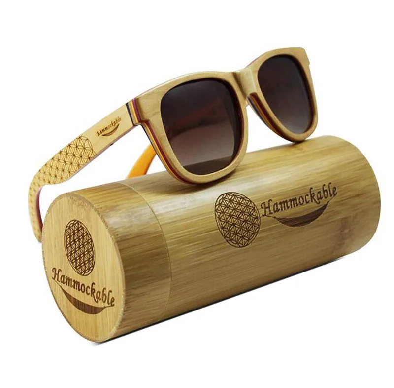 Factory Price Wood Sunglasses Polarized Wooden Glasses UV400 Bamboo Sunglasses 2021 With Wood Case