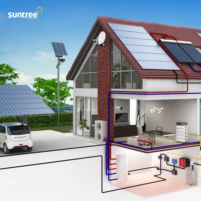 Suntree 5.12KWH/10.24KWH 51.2V 100/200/300/400/500A Stacked Solar Energy Storage 48v Lithium Ion Battery with BMS Protection