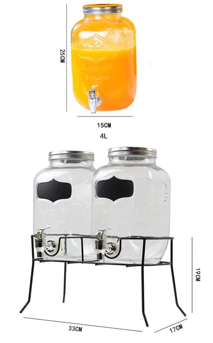 Wholesale New Innovations Good Price Maple Syrup Dispenser Glass Bottle