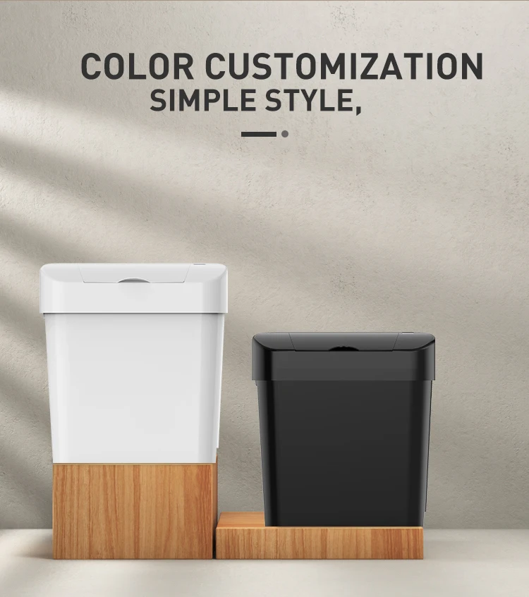 American in stock toilet dust bin papelera large garbage bins bathroom step and touchless smart trash can with sensor