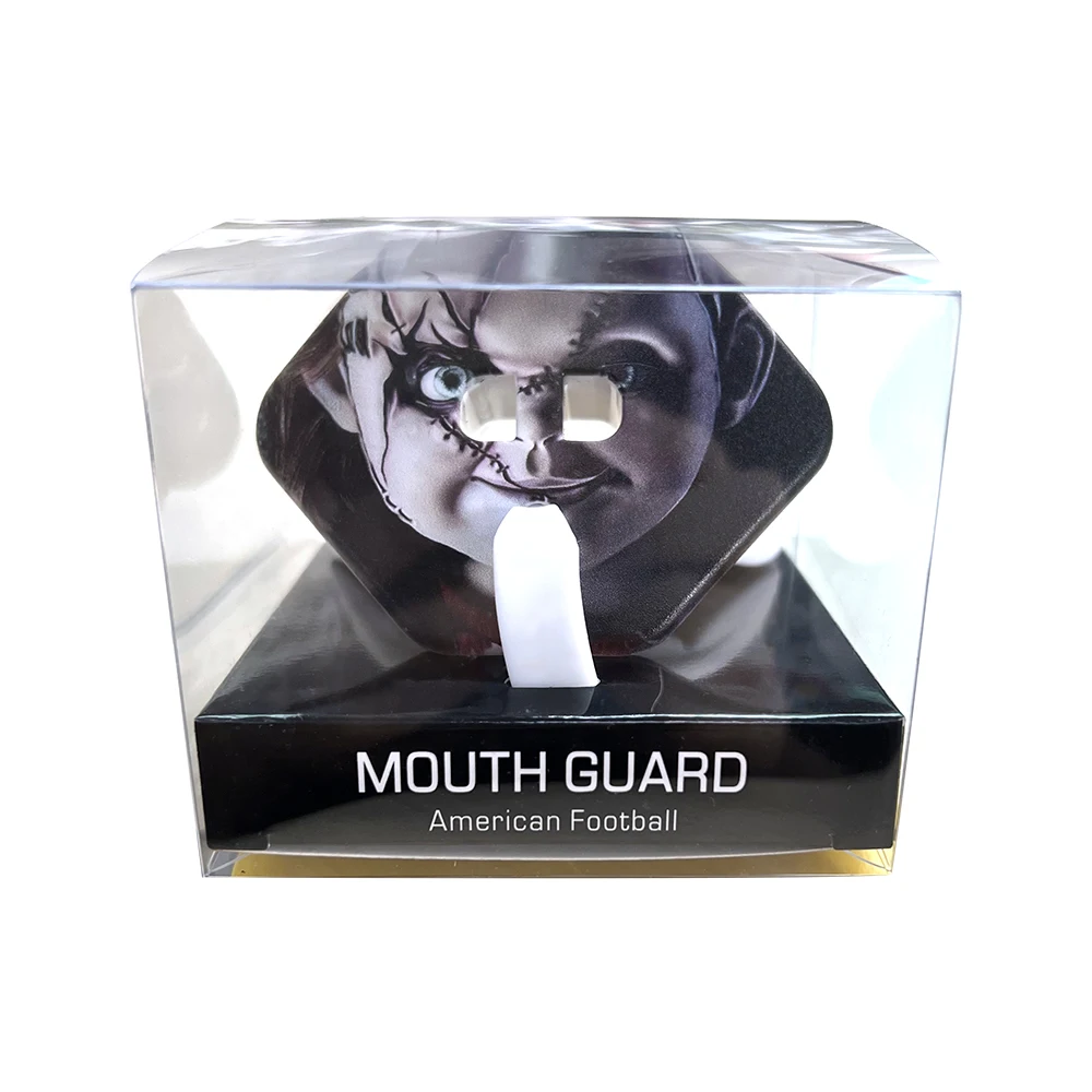 American Fantasy Football Mouth Guard Teeth Lip Protector Air Flow Mouthguard with Strap Mouthpieces