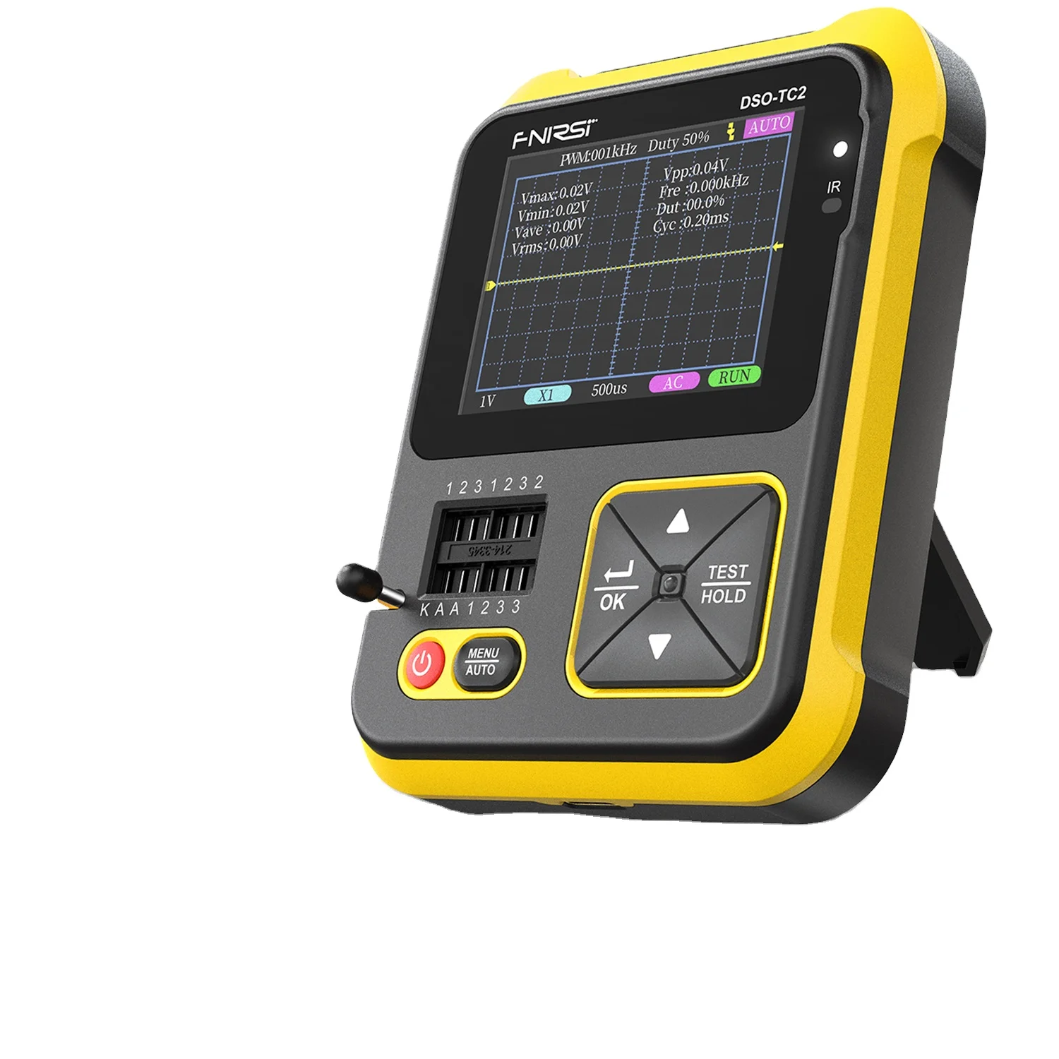 DSO-TC2 Portable electronic detector teaching handhold digital oscilloscope LCR table two in one