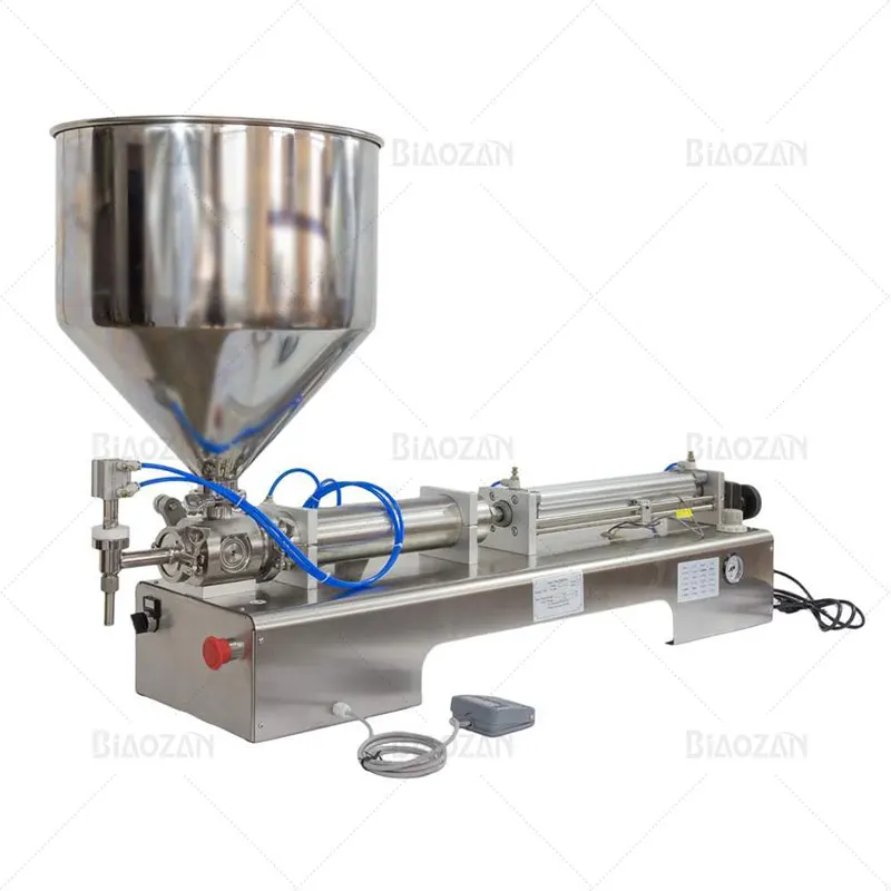 Энергосберегающая машина для наполнения пастой на бутылки 500-3000 мл, большой салатный наполнитель для барабана