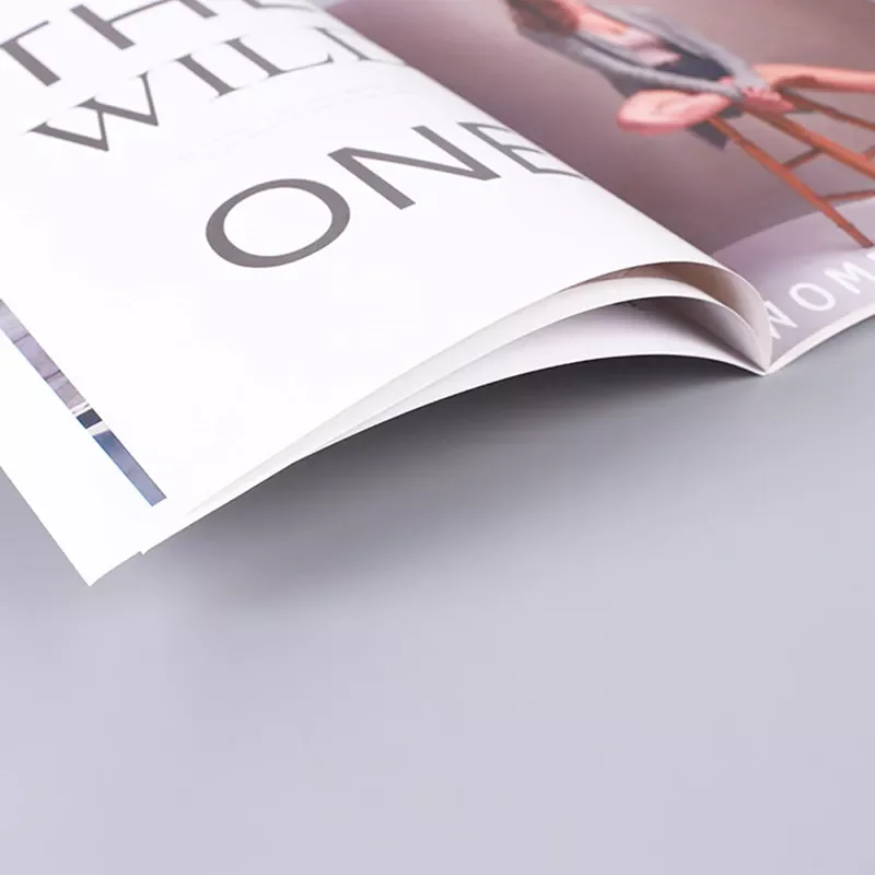 Custom Logo China Supplier Magazine Printing Perfect Binding Book English Book Printing