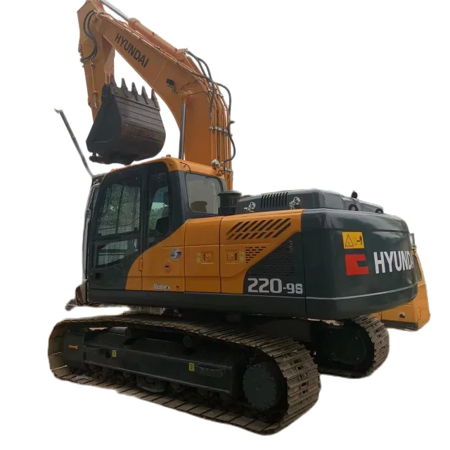 For sale used Korea Hyundai 220LC-9 excavator Hyundai 22 tons crawler excavator