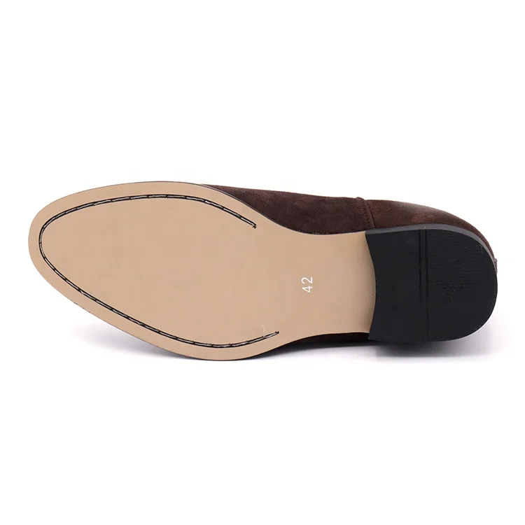 
Export quality new fashion well-made boots chelsea suede mens shoes slip-on 
