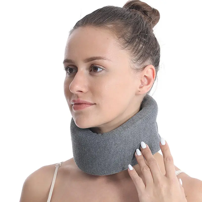 Orthopedic Breathable neck support Sponge Cervical Collar Foam Soft Neck Brace