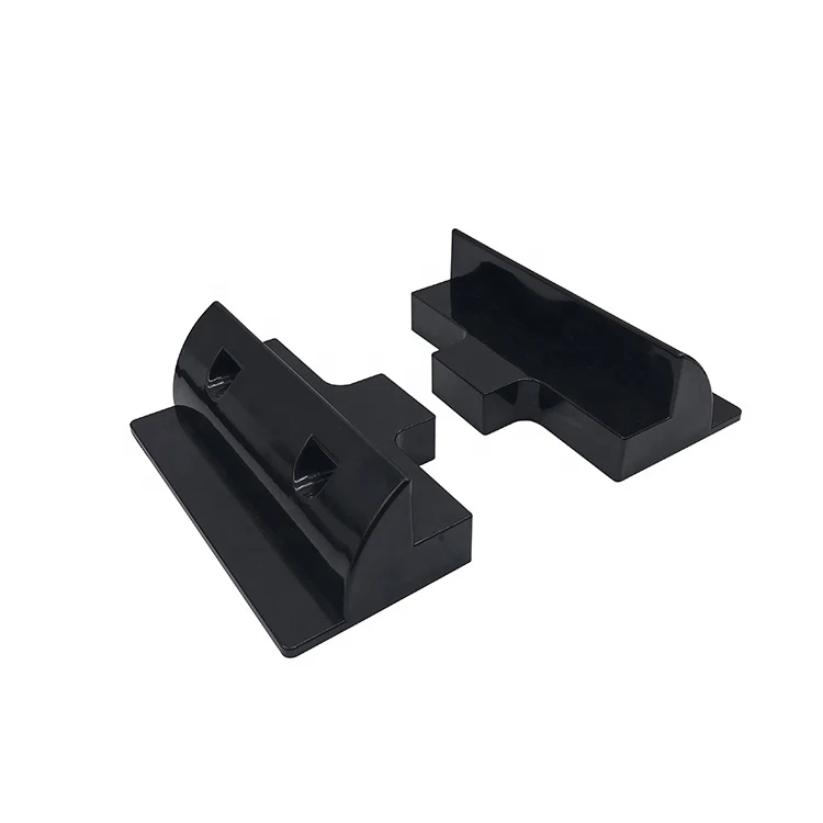 BRISTAR No Drill Weatherproof Cable Entry Housing Black Abs Mount Abs For Solar Panels Motorhomes