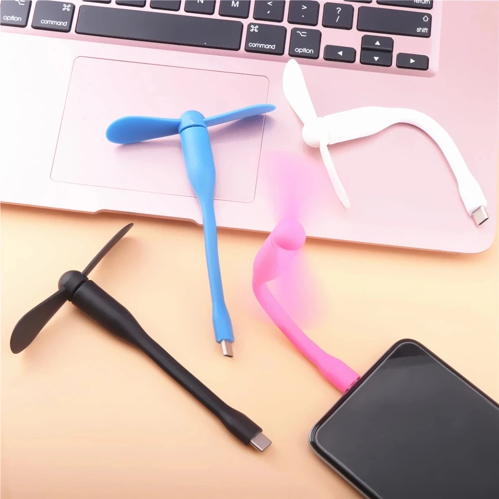 Красочный гибкий мини-usb Электрический вентилятор охлаждения usb мини-вентилятор для компьютера переменного тока портативный ручной работы на дому