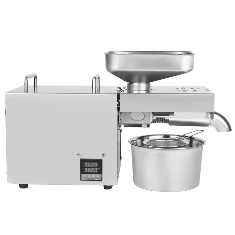 Stainless steel household commercial oil press for Sunflower seed Rapeseed