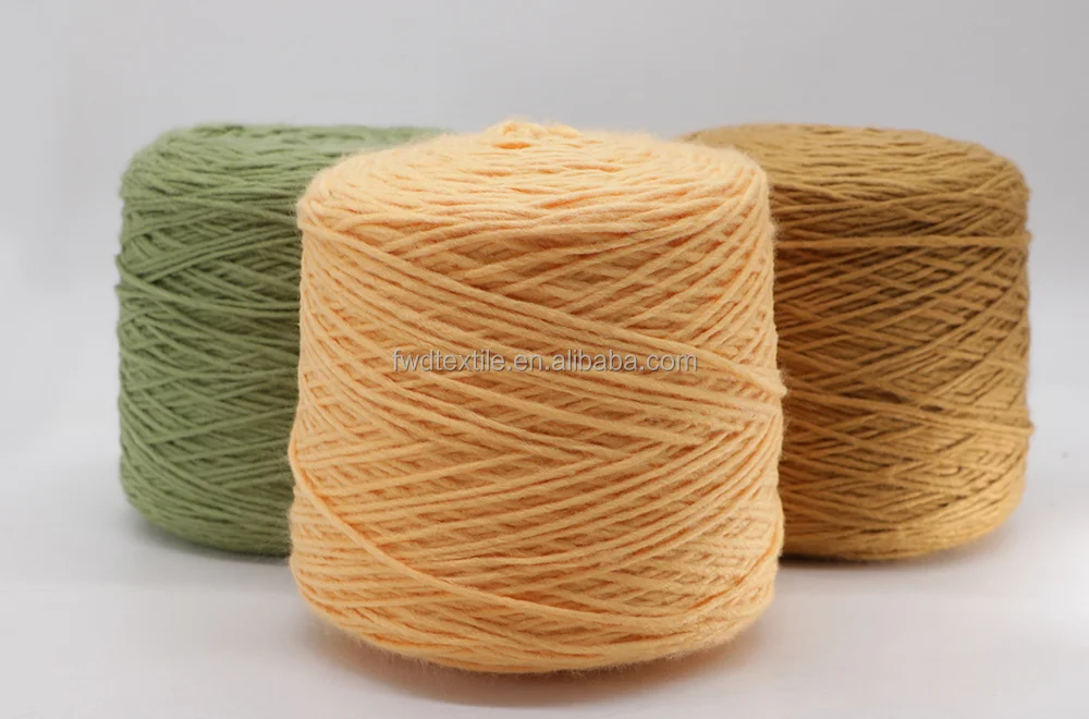 Wholesale Free Sample Yarn Count 1.5Nm/1 100% Acrylic Knitting Yarn Cone for Sweaters Scarves Hats