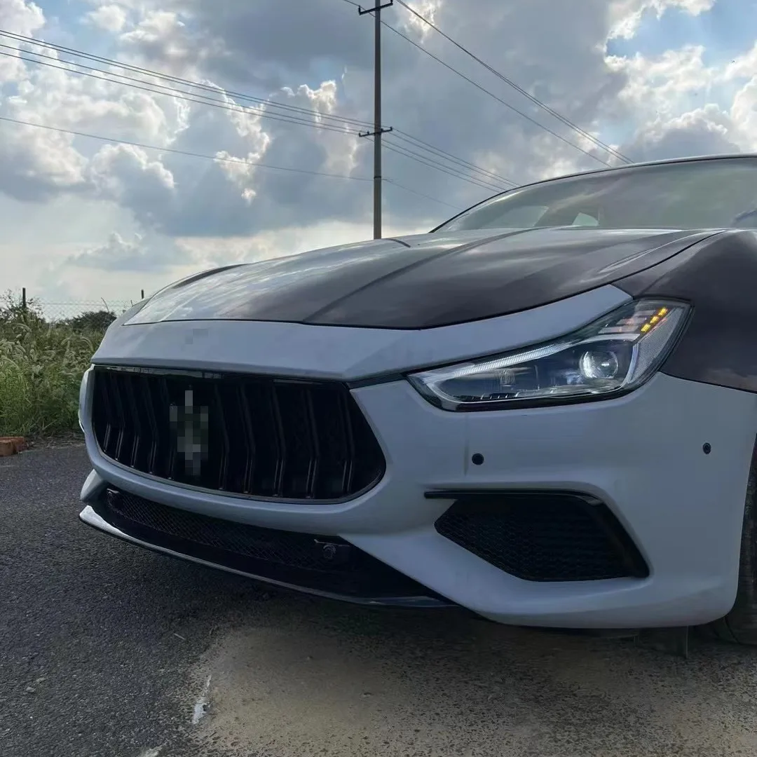 Трофео обвес для 2014-2021 Maserati Ghibli модернизированные передние бамперные решетки заднего бампера Диффузор