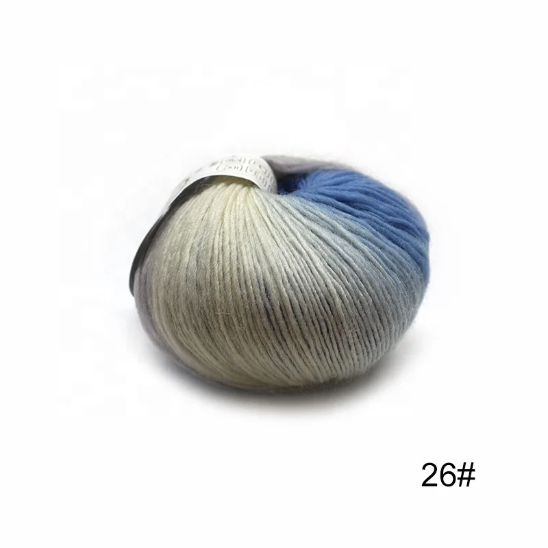 Lotus Yarns 2022 facy yarn merino wool natural  fiber  yarns for hand knitting and crochet