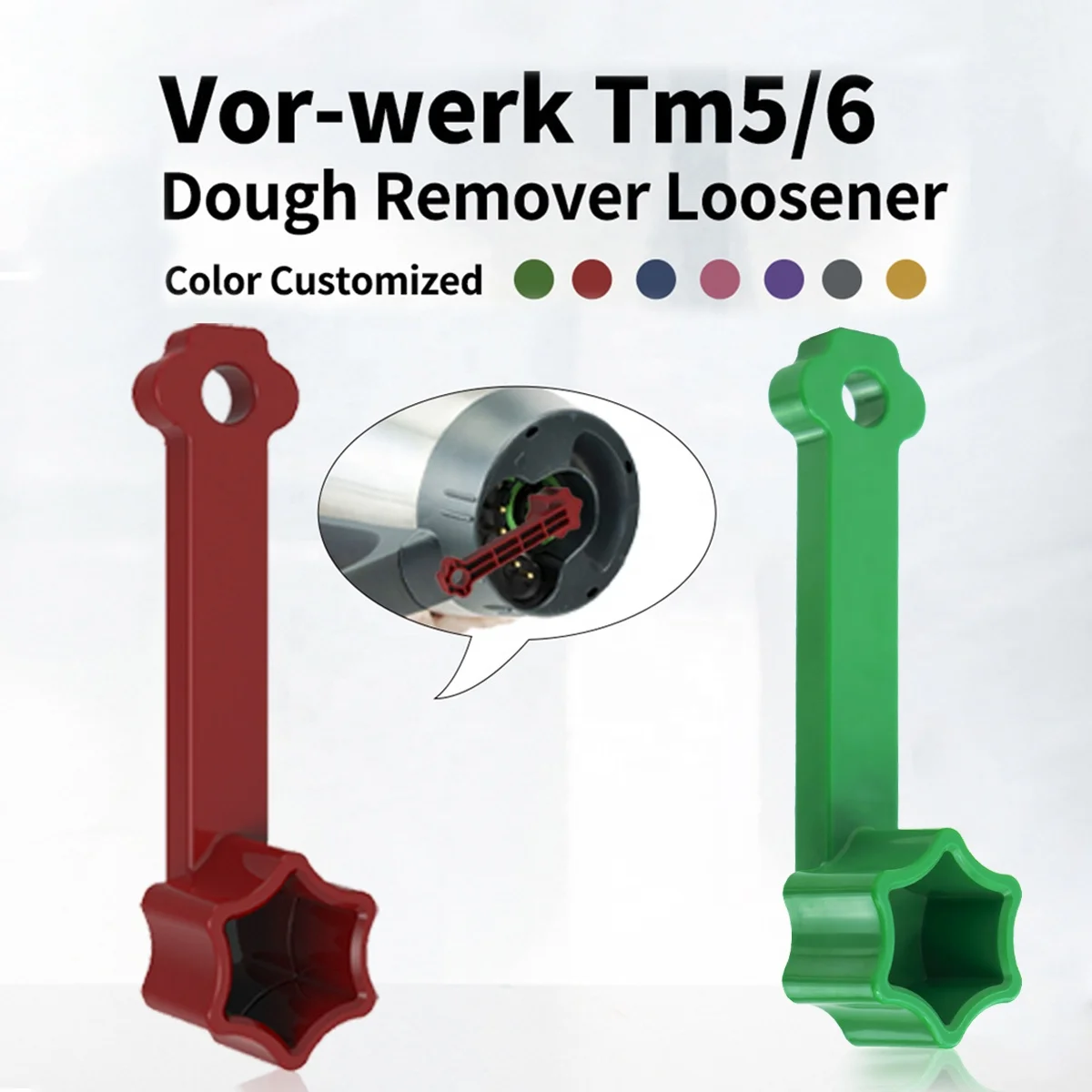 
TM6 Blender Food Mixer Spare Part For Thermomix TM5 TM6 Vorwerk Bimby TM 5 6 Accessories Dough Remover Loosener Knife Rotary Aid 