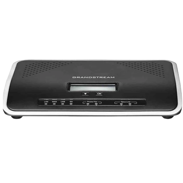 Grandstream IP PBX UCM6202 with 2 PSTN trunk FXO ports and 2 analog telephone FXS ports