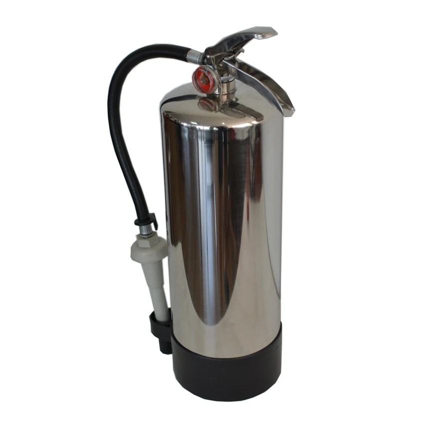 Water base fire fighting extintor 9L empty cylinder stainless steel extinguisher