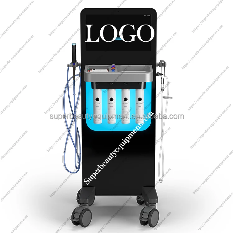 Newest Oxygen Charcoal Pods DETOX GLAM CO2 Oxygen Pods Capsule hydra peel facial machine