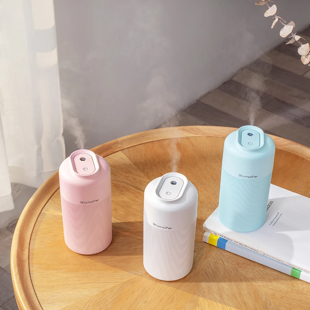 2021 USB Ultrasonic Mini 350ML Aroma Diffuser Steamer for Home Car Mist Maker Air Humidifier