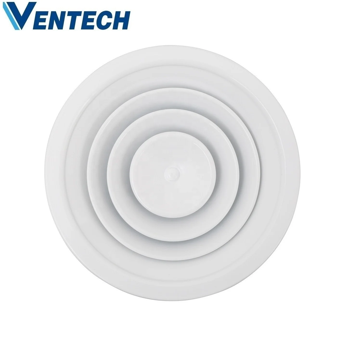 Ventech Factory Price Aluminum Ventilation Supply Round Ceiling Air Diffuser