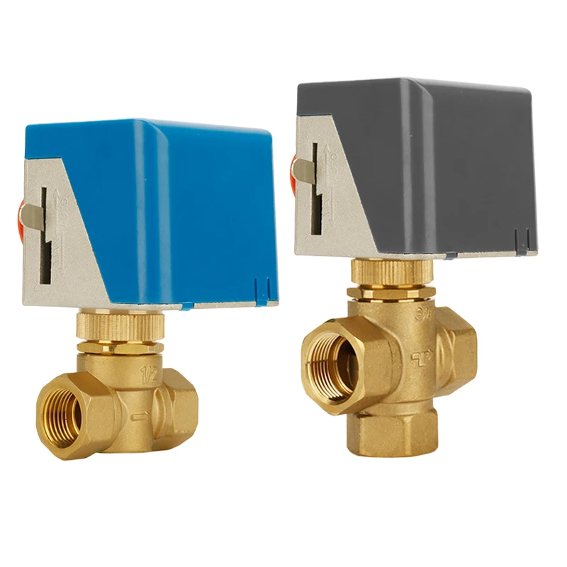 24Vdc 1inch  Direct Acting 2 way solenoid valve Normally Closed Brass Water 3 way power off reset electric solenoid Valve
