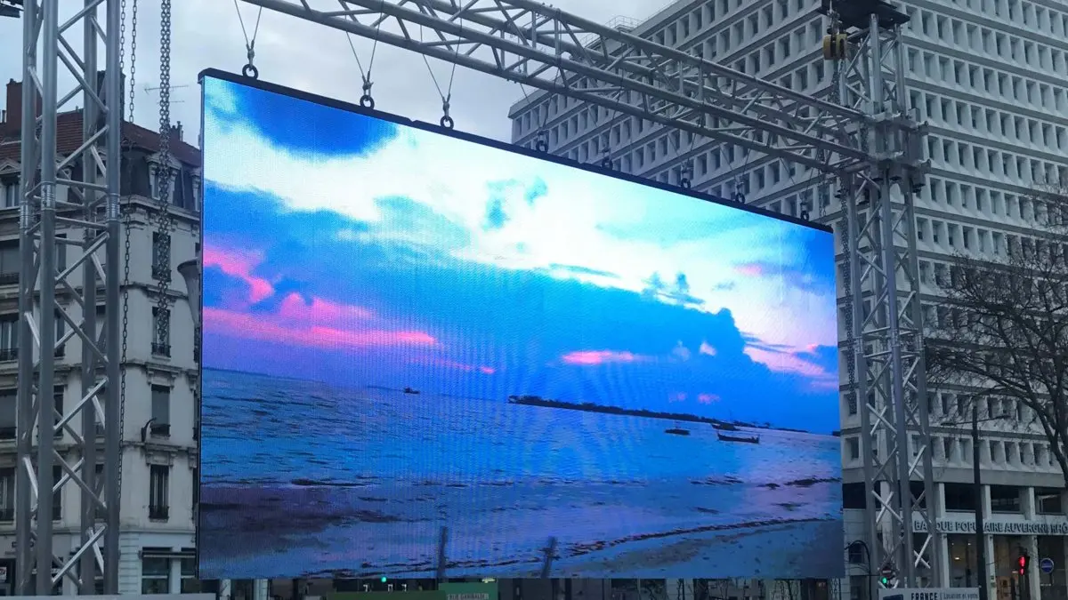 Competitive Price Outdoor Waterproof P5 LED Display Screen 960X960mm Pixel 5.7mm Fixed Installation for Commercial Advertising