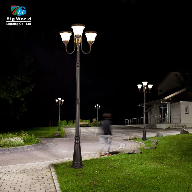 Road Pathway Good quality High Mast Flood Lighting Poles High Pole Light Pole