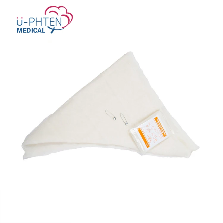 Non-woven bandage medical care wound triangular bandage