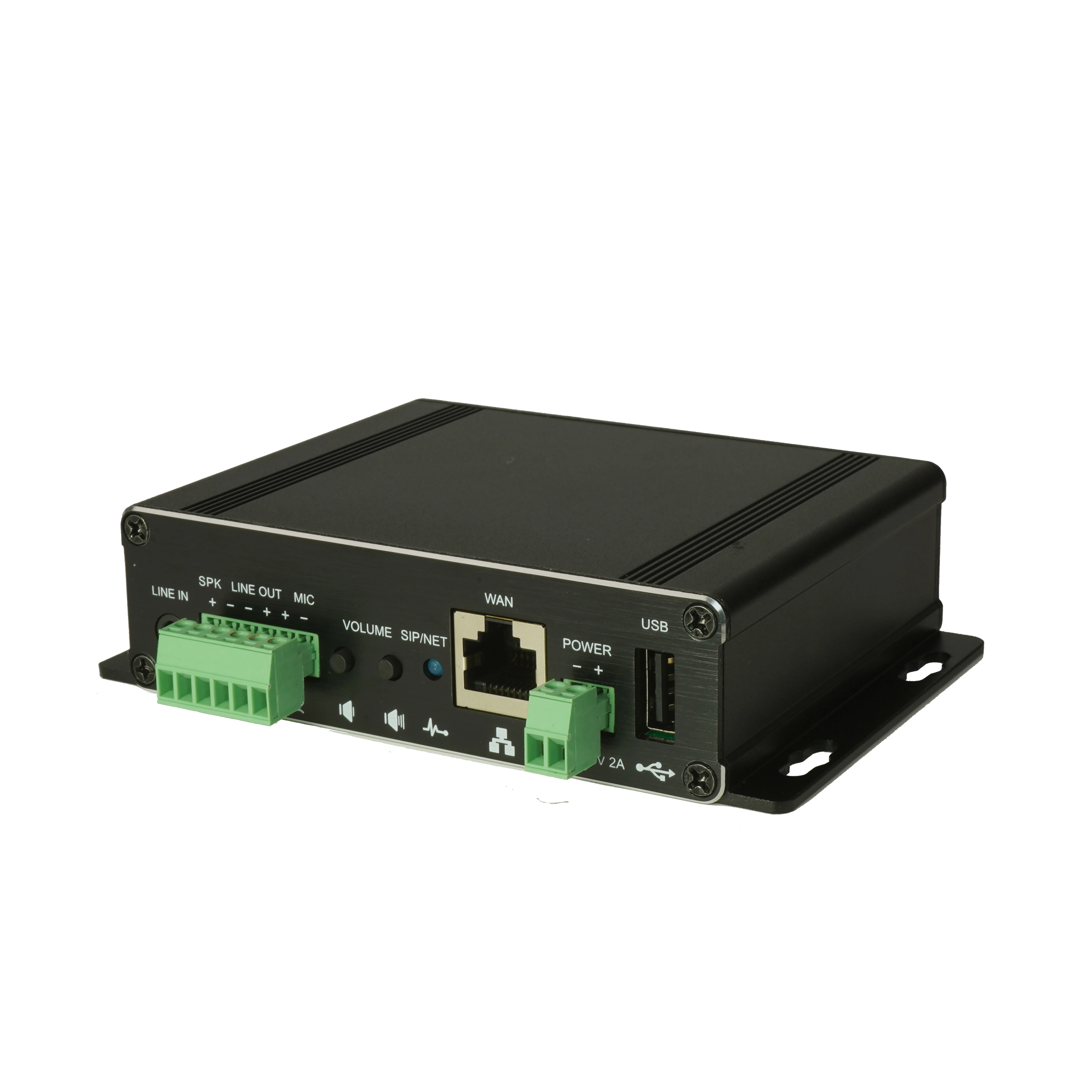 OBT-9708 Digital Ip Pa System Terminal  Interface Mini Amplifier For Classrooms