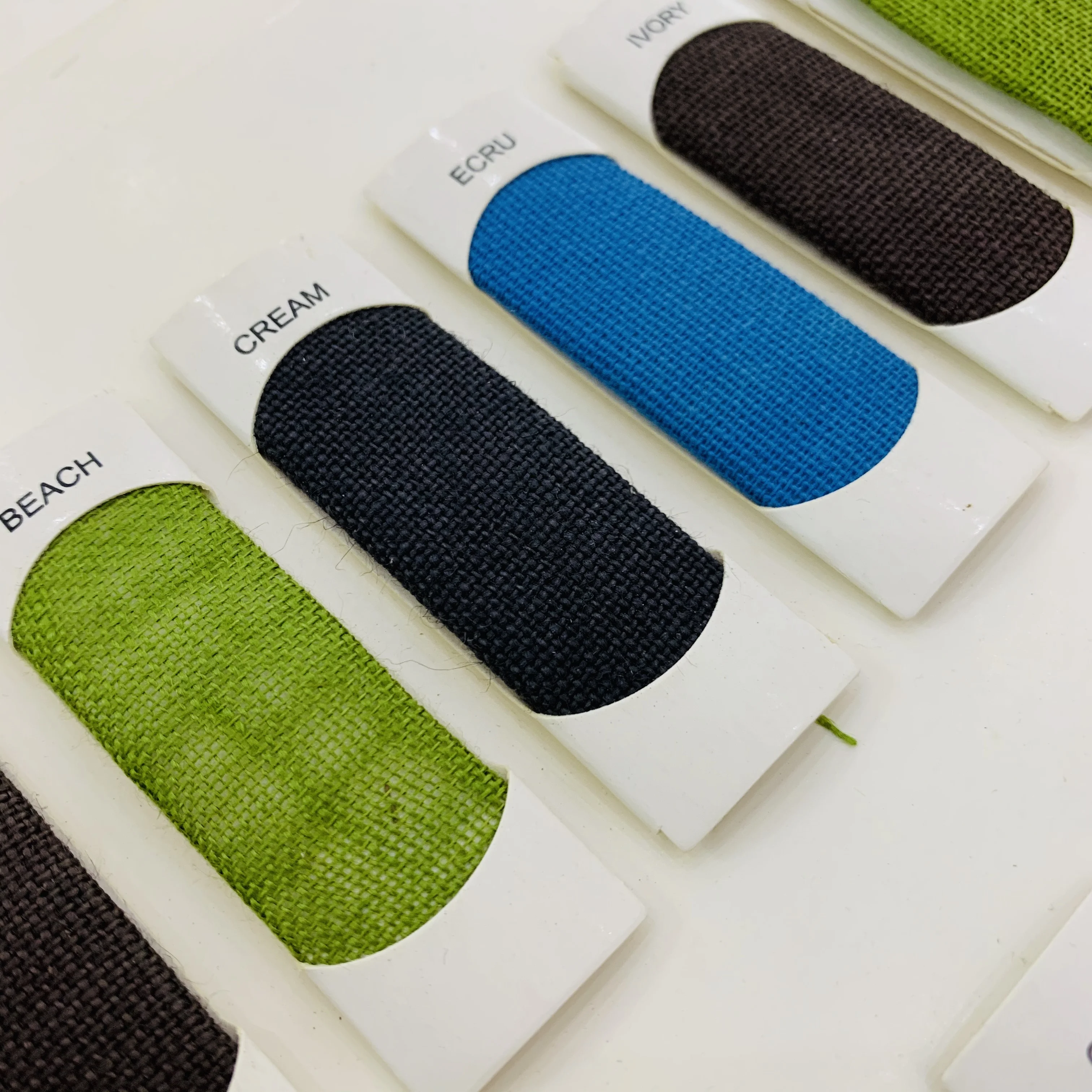 Fabric Color Card Sample Book