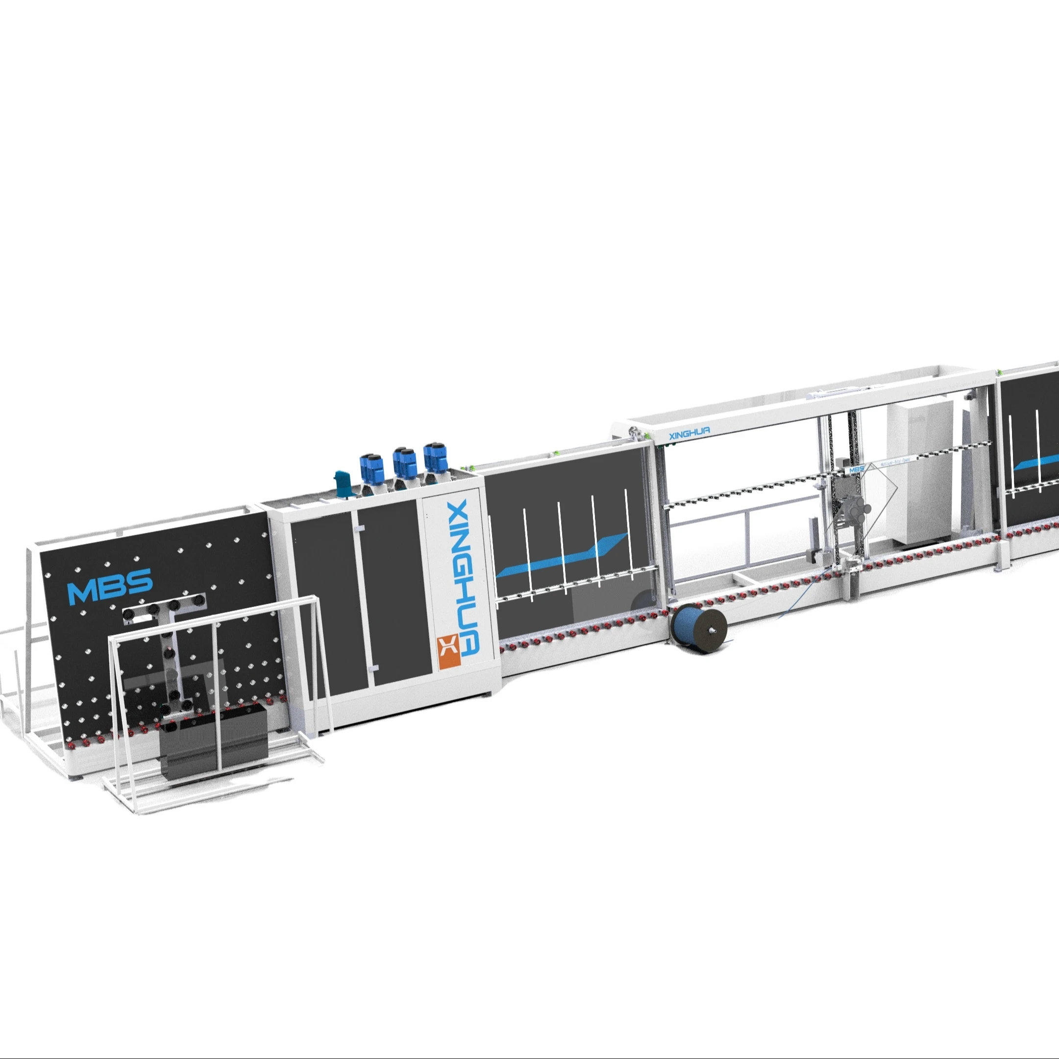 Insulating Glass Processing Machinery Manufacturer supplier Automatic IGU Insulating Glass  Production Line