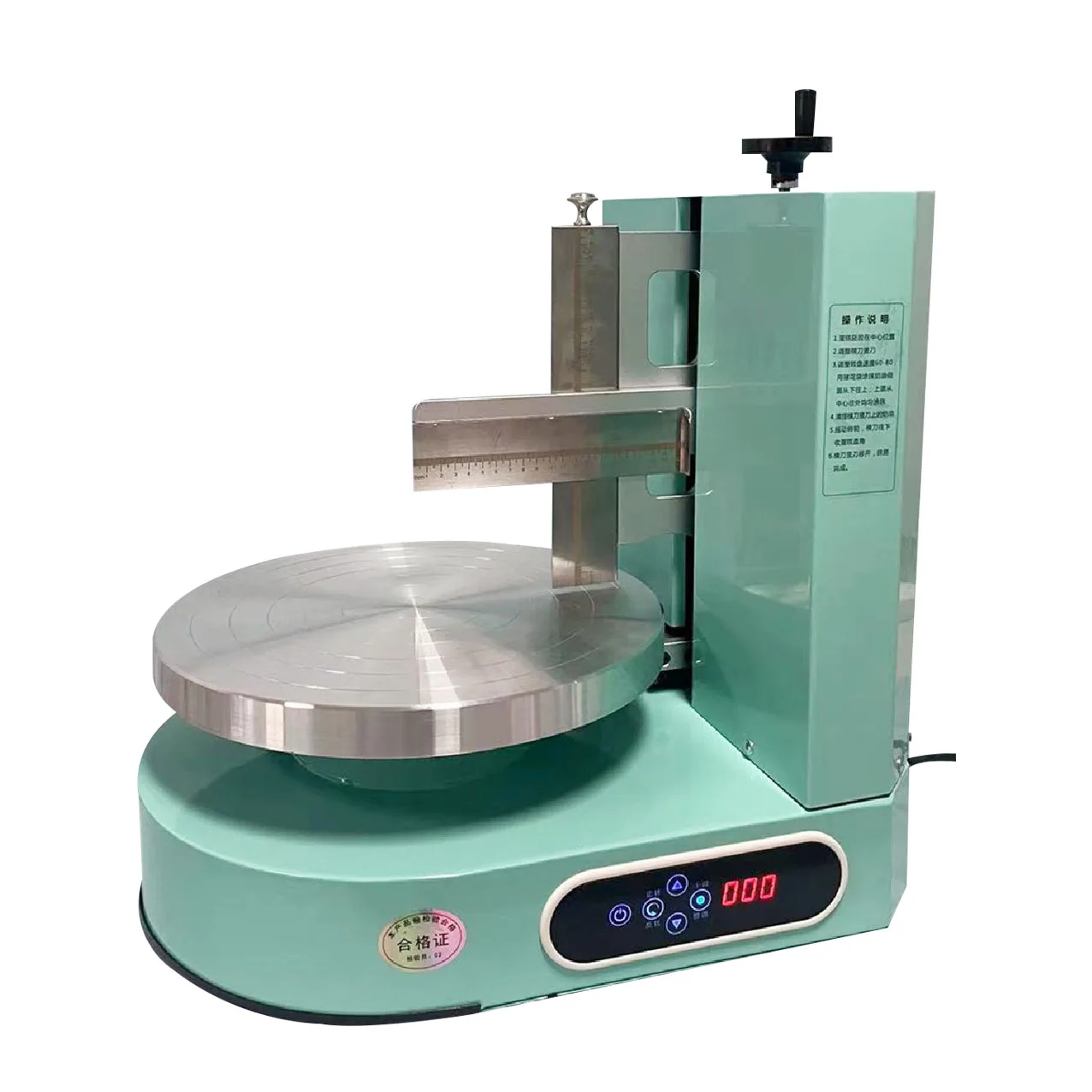 Automatic Round Cake Cream Spreading Coating Filling Machine Cake Bread Cream Decoration Spreader frosting machine