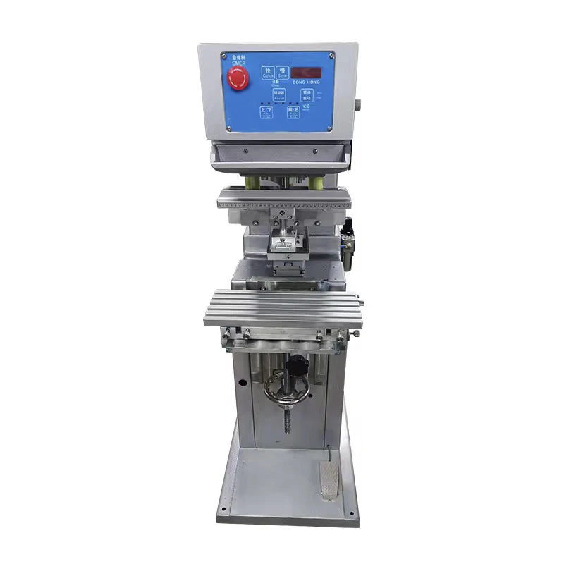Semi-auto one Colors Pad Printing Machine Factory Direct Price Silicone Pad Printing Machine Used For Toys Cups Safety Helmet